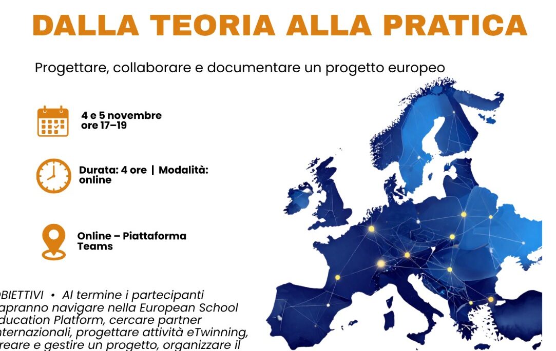 CORSO DI FORMAZIONE SULL'USO DELLA PIATTAFORMA EUROPEA ETWINNING